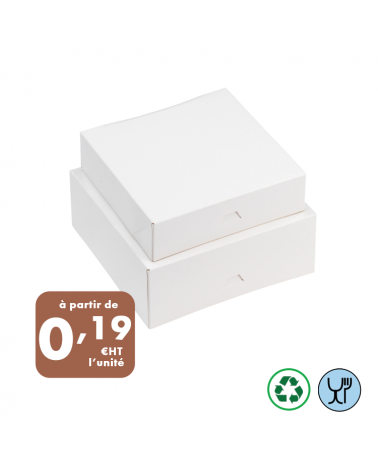 boite pâtissier en carton