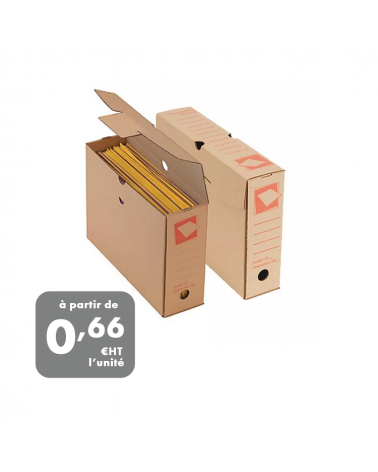 Boite carton pour archivage