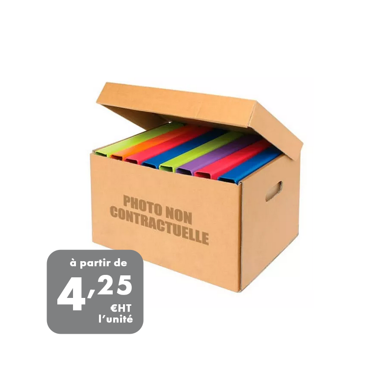 Caisse carton pour archive.